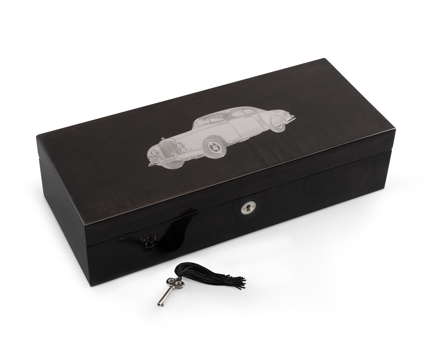 Anthony Holt & Sons Mens Wooden Valet Box Anthony Holt & Sons